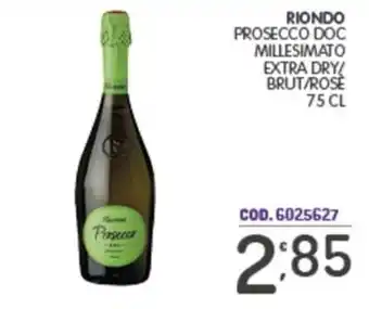 Eurocash Riondo Prosecco offerta