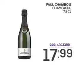 Eurocash Paul Chambois Champagne offerta