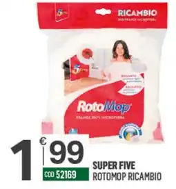 Tutto Risparmio Cash&Carry Super Five Rotomop Ricambio offerta