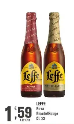 Conté Supermercati Leffe Birra Blonde/Rouge offerta