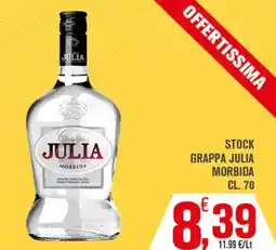Conté Supermercati Grappa Julia Morbida offerta