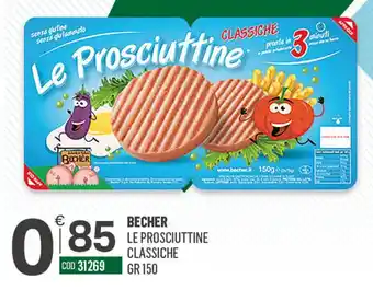 Becher le prosciuttine classiche