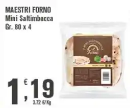 Conté Supermercati Maestri Forno Mini Saltimbocca offerta