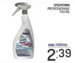 Eurocash Lysoform professionale offerta