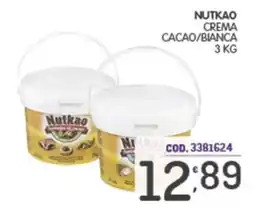 Eurocash Nutkao crema cacao/bianca offerta