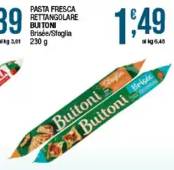 Sidis Pasta fresca rettangolare Buitoni Brisée/Sfoglia offerta