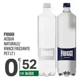 Tutto Risparmio Cash&Carry Fiuggi acqua naturale vivace frizzante offerta