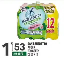 Tutto Risparmio Cash&Carry San Benedetto acqua eco green offerta