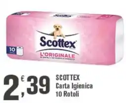 Conté Supermercati Scottex Carta Igienica offerta