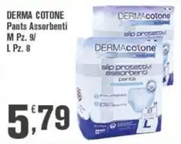 Conté Supermercati Derma cotone pants assorbenti offerta