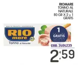 Eurocash Rio mare Tonno al Naturale offerta