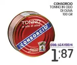 Eurocash Tonno in olio di oliva Consorcio offerta
