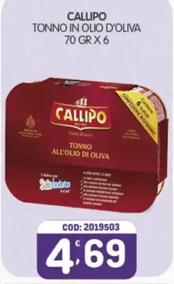 Eurocash Callipo tonno all'olio di oliva offerta
