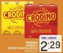 Eurocash Crodino aperitivo offerta