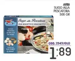 Eurocash Arbi Sugo alla Pescatora offerta
