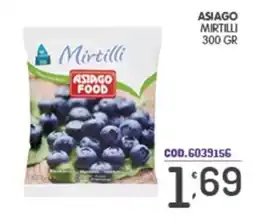 Eurocash Mirtilli Asiago Food offerta