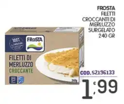 Eurocash Frosta filetti di merluzzo croccante offerta