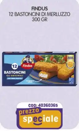 Eurocash Findus bastoncini di merluzzo offerta