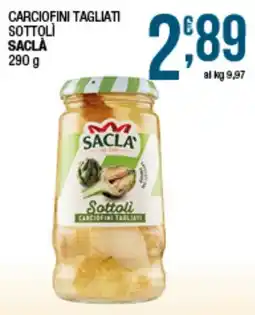 Sidis Carciofini tagliati Sottoli Sacla offerta