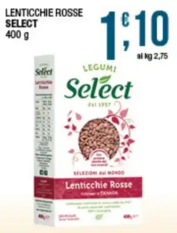 Sidis Lenticchie Rosse Select offerta