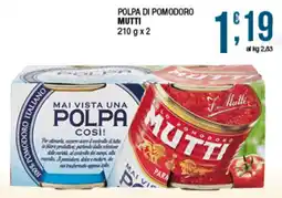 Sidis Polpa di pomodoro Mutti offerta