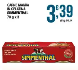 Sidis Carne magra in gelatina Simmenthal offerta