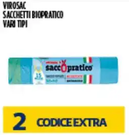 Supermercato Pollio Sacchetti biopratico offerta