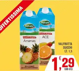Conté Supermercati Valfrutta Ananas offerta