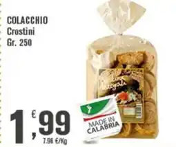Conté Supermercati Colacchio crostini offerta