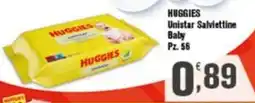 Conté Supermercati Huggies Unistar Salviettine Baby offerta