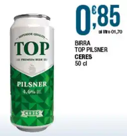 Sidis Birra Top Pilsner Ceres offerta