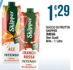 Sidis Skipper succo di frutta vari gusti offerta