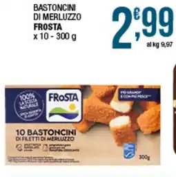 Sidis Bastoncini di merluzzo Frosta offerta