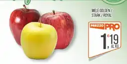 Cash pro Mele Golden / Stark / Royal offerta