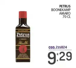 Eurocash Petrus Boonkamp amaro offerta