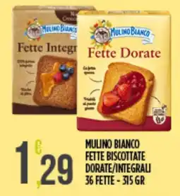 Supermercato Pollio Mulino Bianco Fette Biscottate offerta