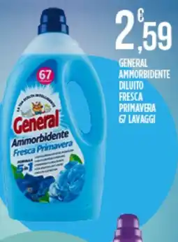 Supermercato Pollio General Ammorbidente Fresca Primavera offerta