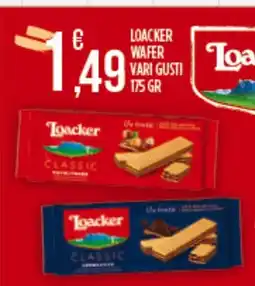 Supermercato Pollio Loacker wafer offerta