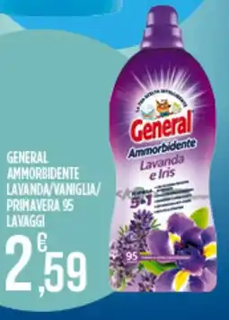 Supermercato Pollio General Ammorbidente Lavanda e Iris offerta