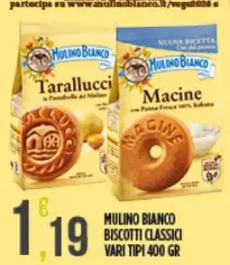 Supermercato Pollio Mulino Bianco Biscotti Classici offerta