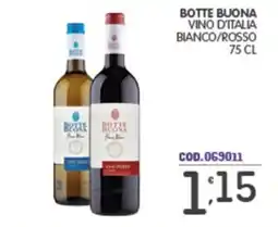 Eurocash Botte Buona Vino d'Italia offerta