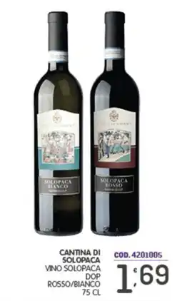 Eurocash Cantina di Solopaca Vino Solopaca DOP Rosso/Bianco offerta