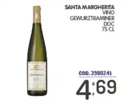 Eurocash Santa Margherita Vino Gewurztraminer offerta