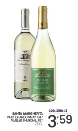 Eurocash Santa Margherita Vino Chardonnay IGT/Muller Thurgau IGT offerta