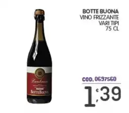 Eurocash Vino frizzante Botte Buona offerta