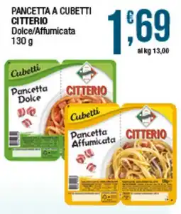 Sidis Pancetta a cubetti Citterio offerta