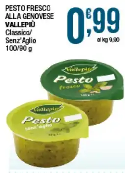 Sidis Pesto fresco alla genovese Vallepiù offerta