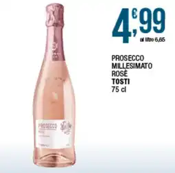 Sidis Prosecco rosé Tosti offerta