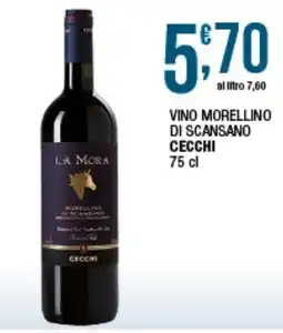 Sidis Vino Morellino di Scansano Cecchi offerta
