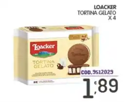 Eurocash Loacker Tortina Gelato offerta